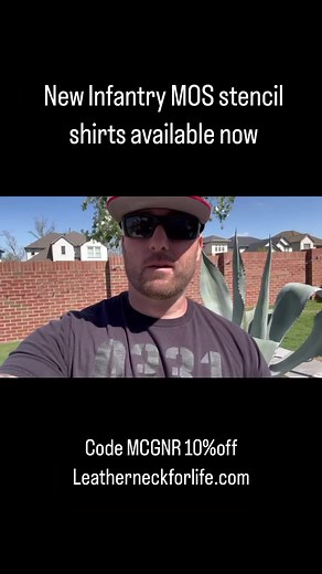 8K views · 91 reactions | New Infantry MOS shirts available now! #usmc #marines code MCGNR for 10% off leatherneckforlife.com | Leatherneck for Life | Facebook