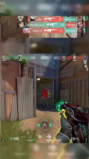 Knock Knock.... See Behind😂 #shorts #trending #valorantclips