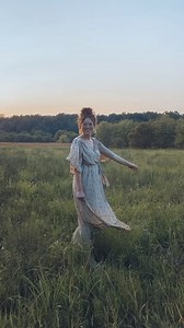 See the new High Standards Maxi Dress in motion! This boho chic wrap dress makes for a flattering fit, plus it will make dressing up even more fun! Shop now! https://steelmillandco.com/collections/new/products/almond-print-wrap-maxi | Steel Mill Collective