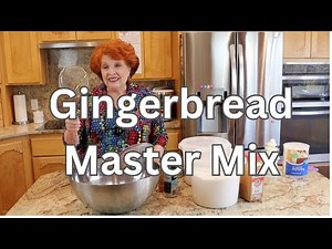 Gingerbread Master Mix