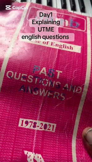 Master Use of English for JAMB in Two Weeks