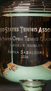 57K views · 921 reactions | Handcrafting the US Open women’s singles victory. | US Open Tennis Championships | Facebook