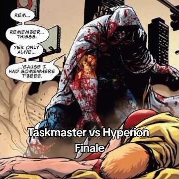 Taskmaster vs Hyperion Finale #marvel #voiceover #avengers