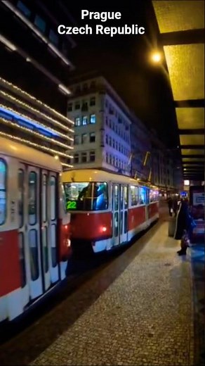 Riding the Iconic Prague Tram Through the City! 🚋🇨🇿