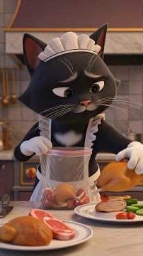What Meow the Cat Did After Seeing the Maid Steal Food Will Shock You🤔😱!