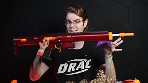 [4k官方合作中字] 傻屁股 Breacher 3D打印 Nerf 海绵软蛋发射器 评测by Drac