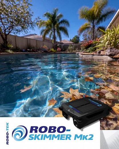 Hosting Christmas lunch or a summer BBQ? 🍖🏊 Nobody wants leaves floating in the pool when guests arrive. The Robo-Skimmer Mk2 keeps the water crystal clear—all day, every day. Set it, forget it, enjoy it. Discover Robo-Skimmer ➡️ Link https://www.rfr.bz/f07c5b6 | Robo-Tek International