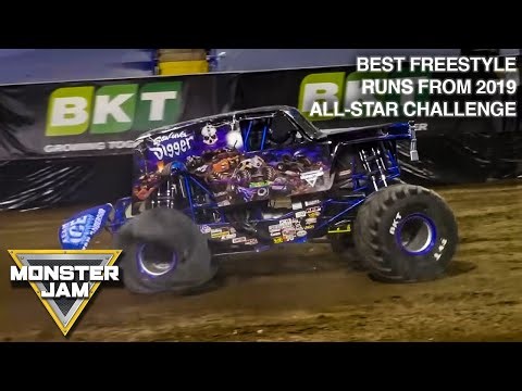THROWBACK: 2019 All-Star Challenge Best Freestyle Runs | Monster Jam