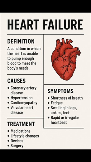 25K views · 119 reactions | Heart Failure Causes Symptoms Treatment #icu_ireland #icunurse #nursing #USNurses #registerednurse #indiannurses #canadiannurses # | Nurses Note | Facebook