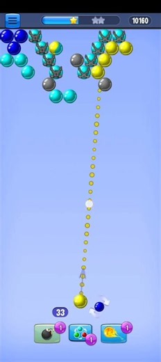 One PERFECT Shot Cleared the Entire Board! 😱🎯 | Bubble Shooter Gameplay #Shorts
