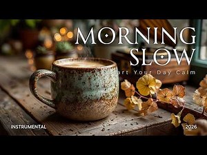 Slow Morning Acoustic Guitar ☕ Start Your Day Calm | Deep Focus Music for Work & Study