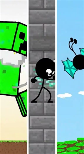 Animating Your Minecraft Ideas! 🎮✨#minecraft #minecraftanimation #stickfigureart #stickman