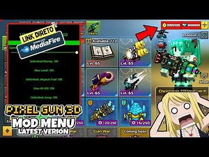 NEW UPDATE! Pixel Gun 3D MOD MENU v24.3.8 | 💯% ANTI-BAN, HEADSHOT 40% + UNLIMITED AMMO 2024®