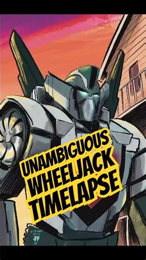 #transformers unambiguous #wheeljack #drawing #timelapse