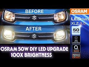 INSANE Headlight Upgrade! Double Your Headlight Brightness with This Easy H4 LED Upgrade