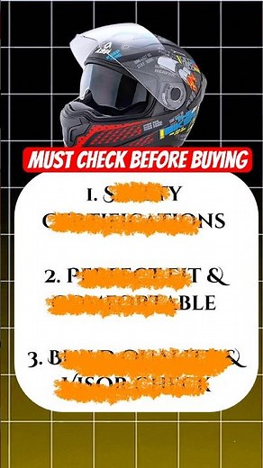 Must Check Before Buying Helmet//#shortsfeed #shorts #helmet