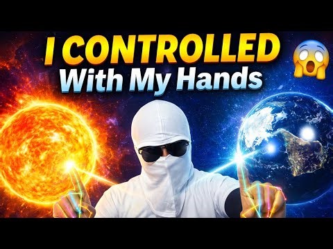 This Looks Fake… But It’s Real Hand Tracking 😳