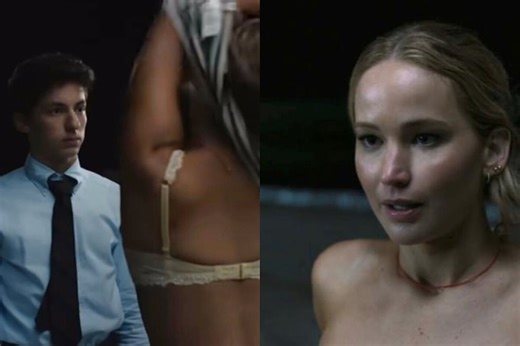 Jennifer Lawrence was naked between scenes for her most extreme nude scene ever