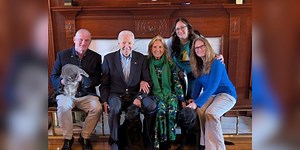 Former President Joe Biden and family adopt 2 dogs from rescue in Tennessee