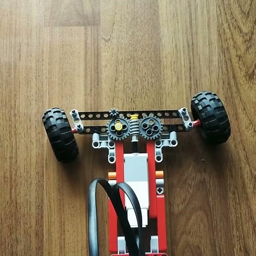 LEGO Technic most simple steering design