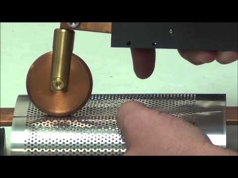 Roll Spot - Lap Weld 4mil Steel with Sunstone CD Welder and PASP Hand Piece Attachment