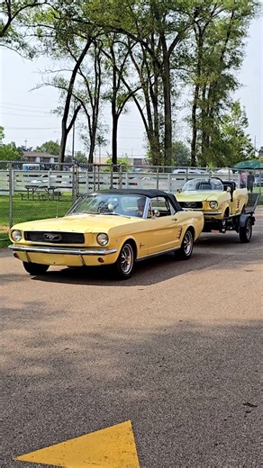 620K views · 4.1K reactions | 1966 Ford Mustang Classic Car Drive By Engine Sound The Barn Car Show Livonia MI 2025 | Casey Faitel | Facebook