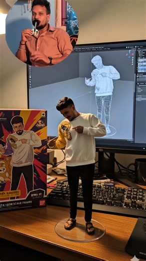 Prasanth kamaraj | How to create 3d images, follow👇prompt Then Create a 1/7 scale commercialized figurine of the characters in the picture, in a realistic... | Instagram