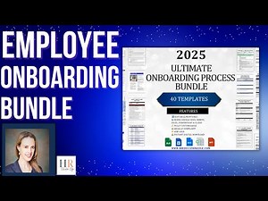 🚀New Hire Employee Onboarding Process Bundle | New Hire Packet, Orientation, 30-60-90 Day Plan