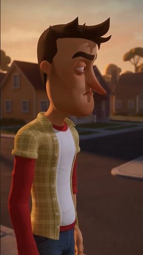 hello neighbor Nicky Roth as a adult and Mr Peterson just Nicky Roth is a little scared #enjoybro