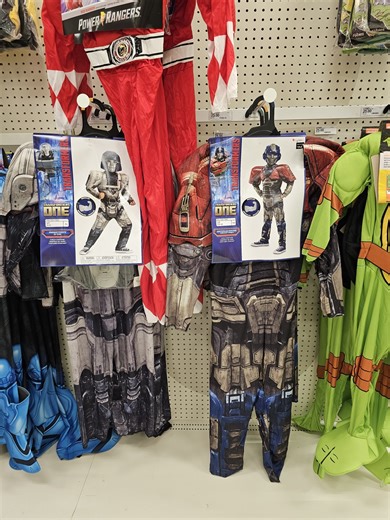 Transformers One Halloween Costumes Appearing at Retail