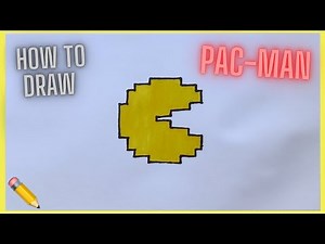How to draw PAC-MAN ✏️