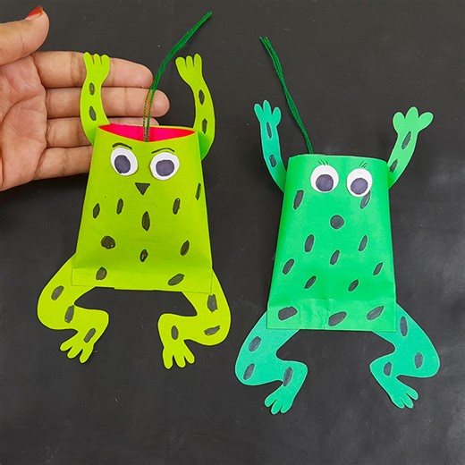 Origami Paper Frog | Fun & Easy Origami | Amd MultiMedia