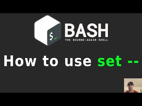 Modifying Shell Arguments with the set Command