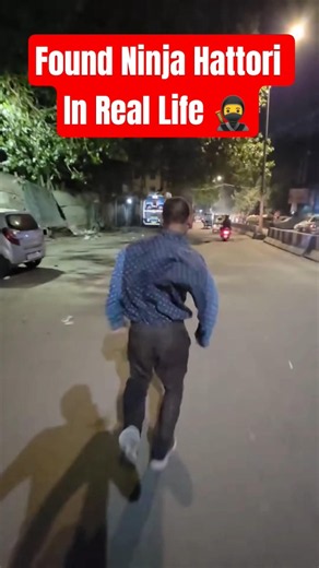 Found Ninja Hattori in New Delhi 🥷