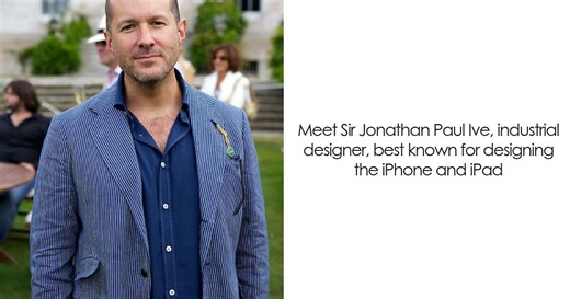 Jony Ive: Bio And Career Highlights