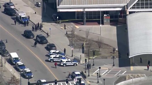 Man with knife arrested after officer's gun discharges during scuffle at MBTA’s Forest Hills station