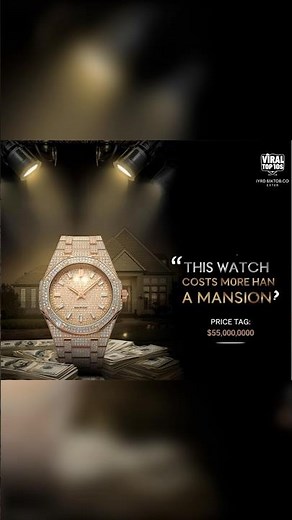 ⌚ This Watch Costs More Than a Mansion 💰