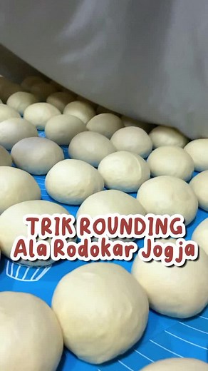 Trik Cara Rounding Donat ala Rodokar: Teknik Cubit dan Di Meja