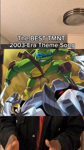 The BEST TMNT Theme Song? 👀 #tmnt #tmnt2012 #tmnt2003 #teenagemutantninjaturtles #geekily
