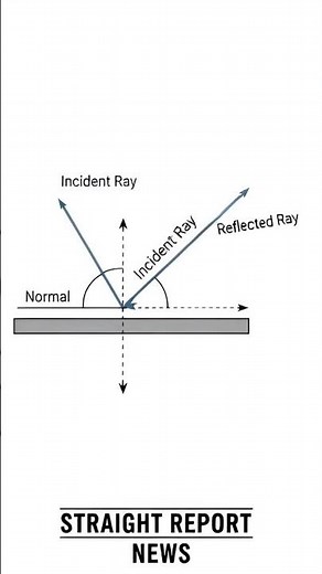 Angle of Incidence, Refraction & Normal 👁️ | Laws of Refraction | Physics Shorts