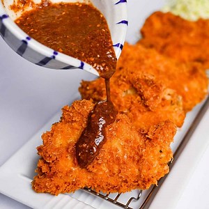The Ultimate Crispy Chicken Katsu (with homemade sauce)