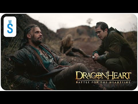 DragonHeart: Vengeance (2020) | Scene: Siveth then shared her heart with Darius to save him