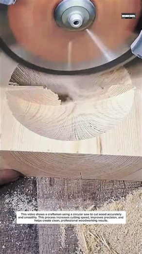 Powerful Circular Saw Cutting Wood | Fast & Precises Process