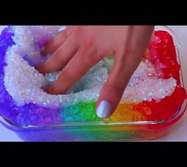 Relaxing Rainbow Slime ASMR Experience
