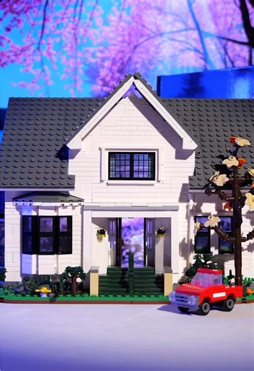 Building Blocks in Gothic Style: A Cool House Design