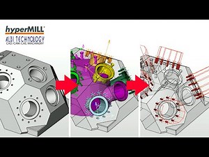 hyperMILL | Tutorial | 使い方 | Feature Mapping(Hole) | フィーチャー割り付け(穴) 【穴あけ】【5軸加工】