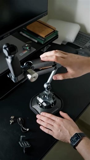 Tilta on Instagram: "Redefining compact camera rigs, the @tiltamax Hydra Alien Mini combines lightweight design with track-level performance. Pro gear is within reach. Video by @chekunov.video #tilta #hydraalienmini #dji #osmopocket3 #filmmaking #progear #tiltamax"