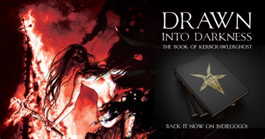 DRAWN INTO DARKNESS The book of kerbcrawlerghost by cristóbal lópez fuentes - Indiegogo