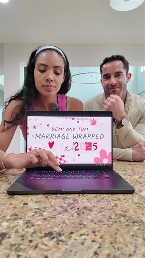Demi Schweers | Our 2025 wrapped marriage edition #demiandtom | Instagram