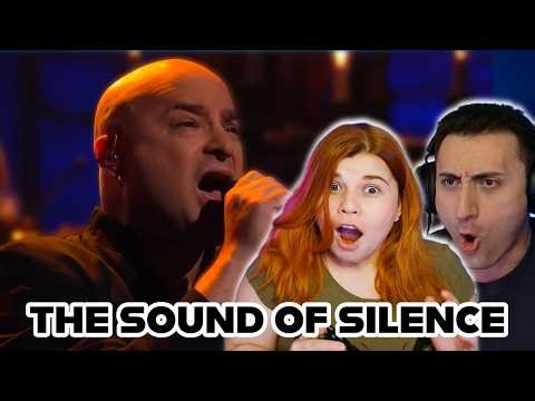 OUR FIRST TIME REACTION TO DISTURBED "The Sound Of Silence" (Live on CONAN)
